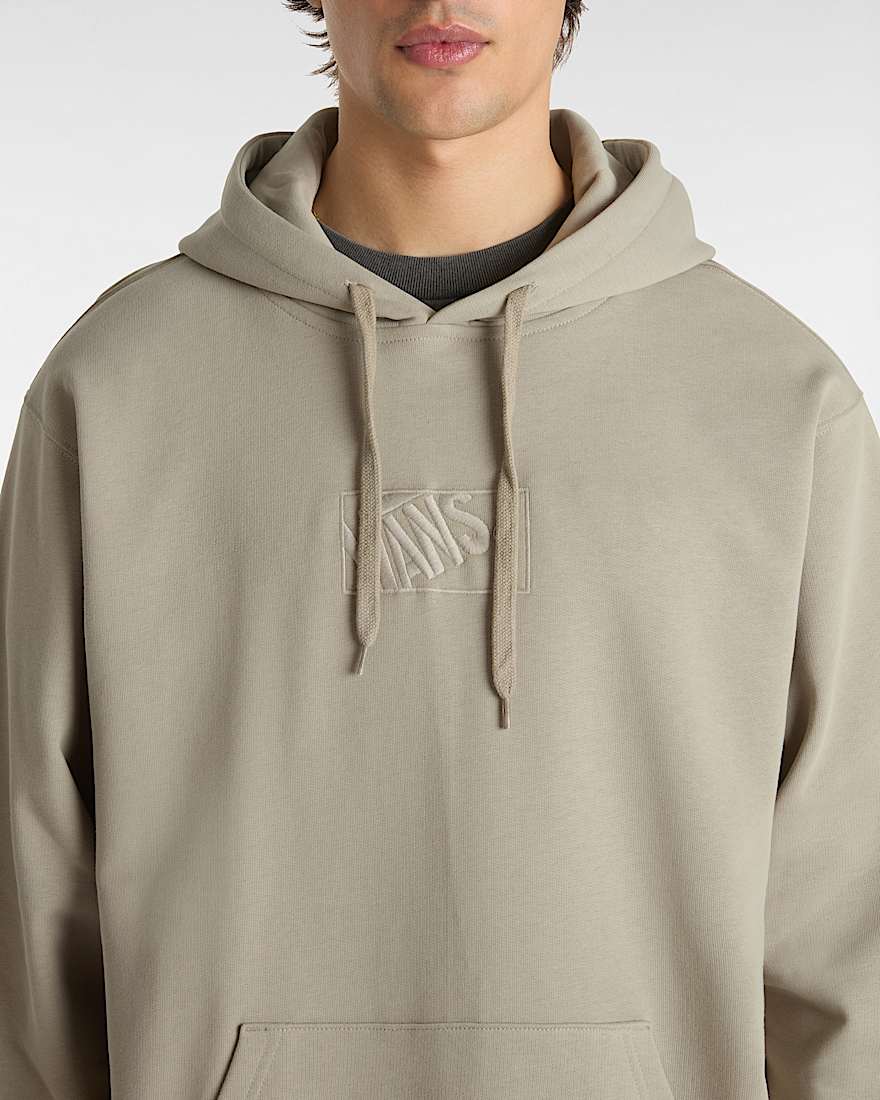 Blocked Box Pullover Hoodie