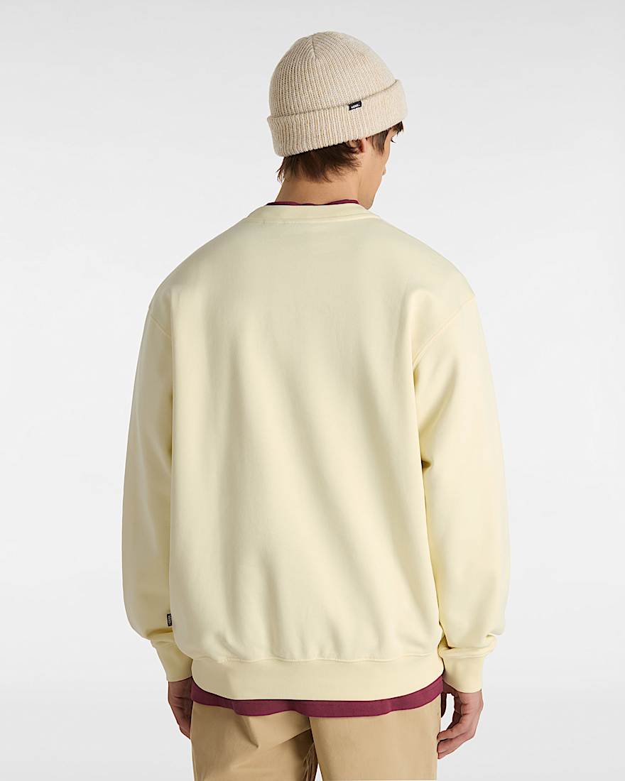 Blocked Box Rundhals-Sweatshirt