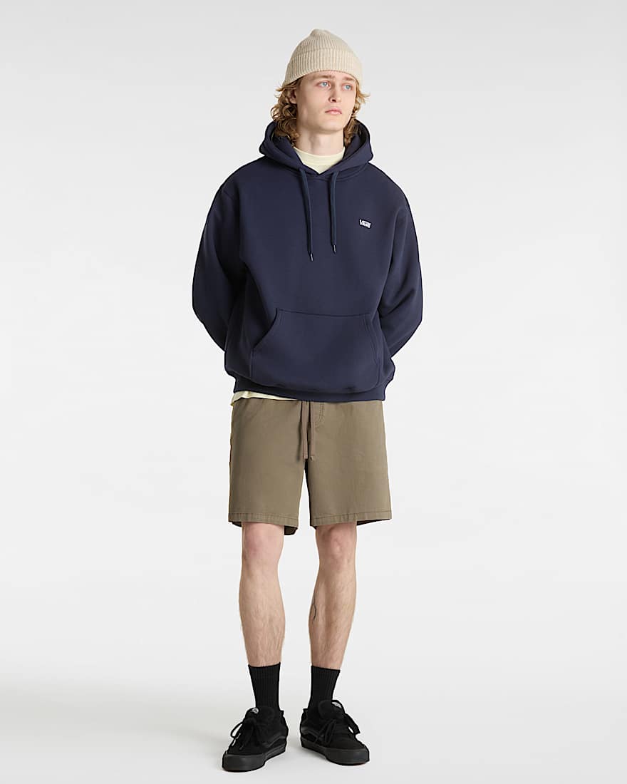 Left Chest Logo Pullover Hoodie