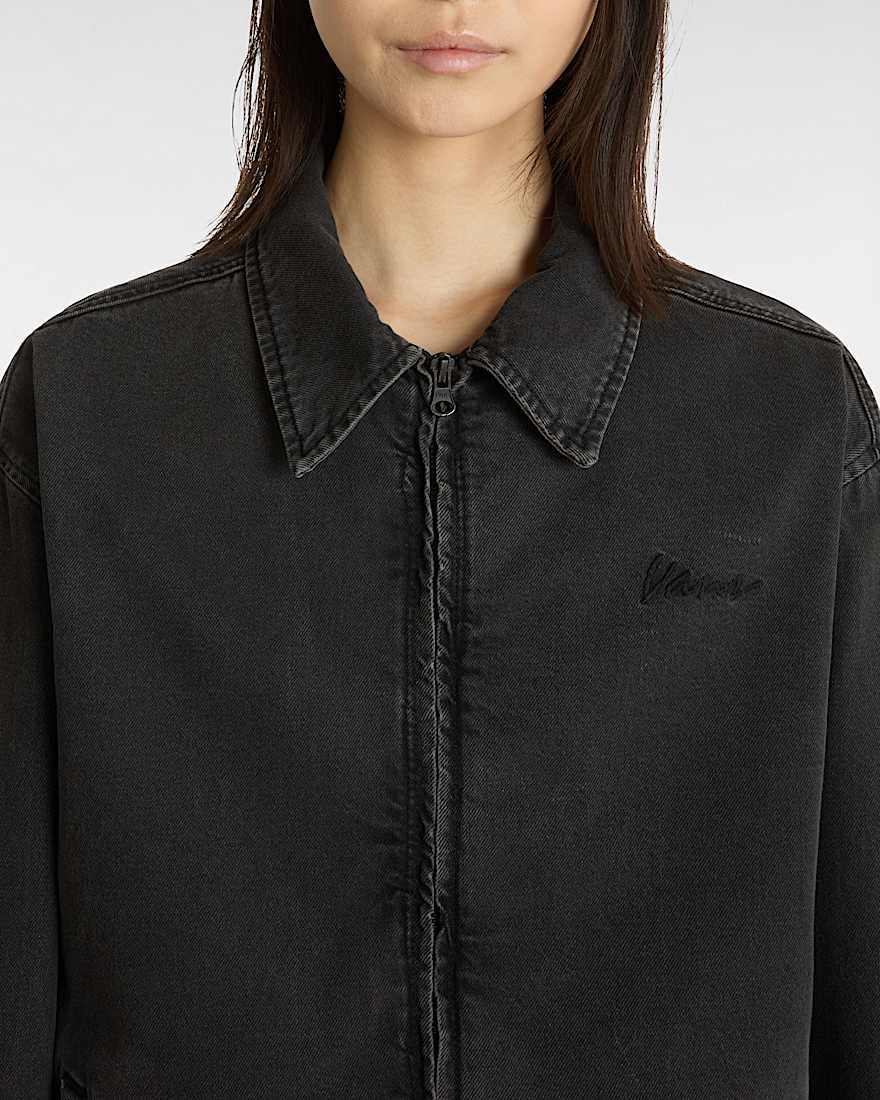 Veste en jean Graffiti Pitstop