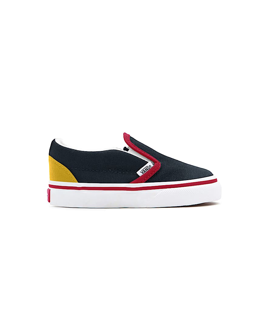 Toddler Customs Color Block Slip-On Shoes (1-4 years)