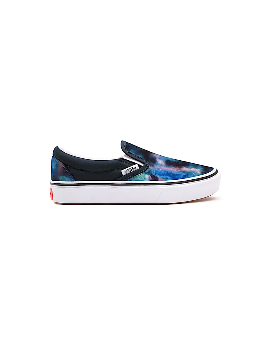 Kids Customs Cosmic Galaxy Slip-On Shoes (4-8 years)