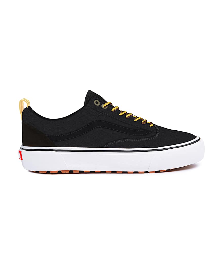 Personalisierbare Water Repellent Suede Black Old Skool MTE