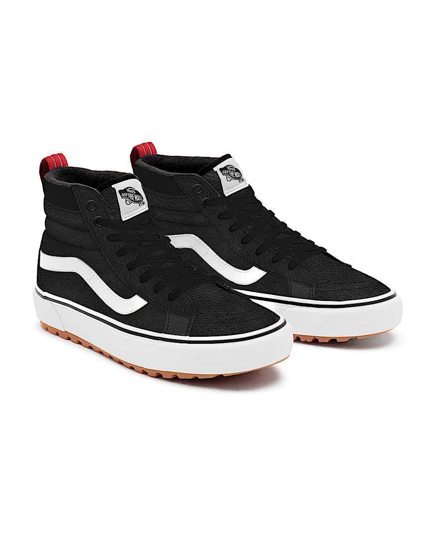 Gepersonaliseerde Black Leather Sk8-Hi MTE - 1