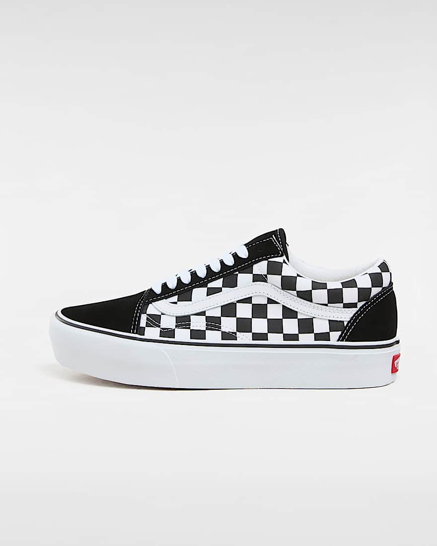Checkerboard Old Skool Platform Schoenen - 1