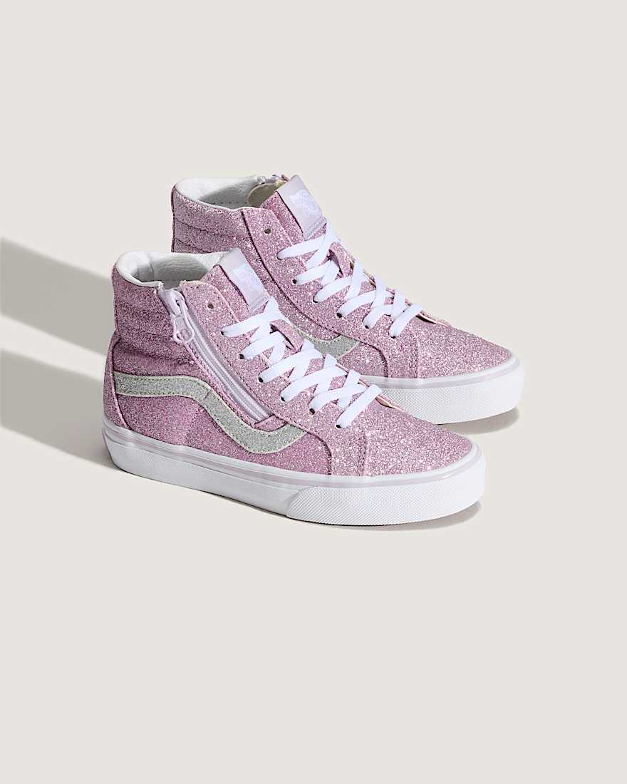 Ténis com fecho de correr lateral SK8-Hi para criança (4-8 anos)