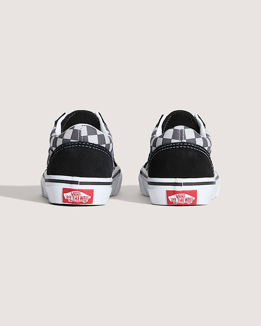 Kids Old Skool V Checkerboard Shoes (4-8 years)