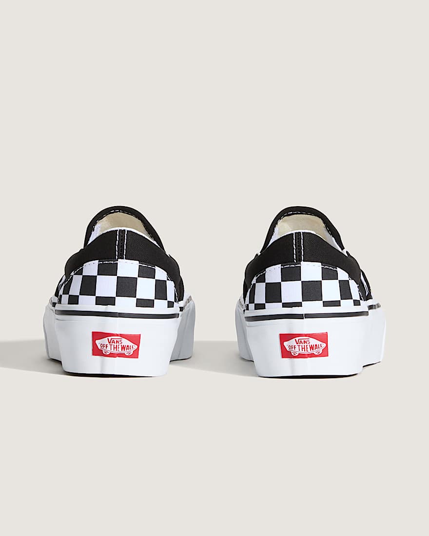 Classic Slip-On Platform Shoes