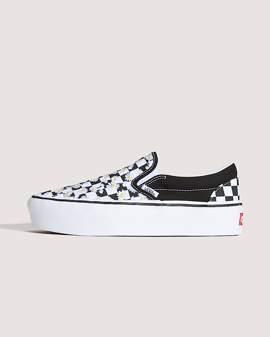 Classic Slip-On Platform Shoes - 1