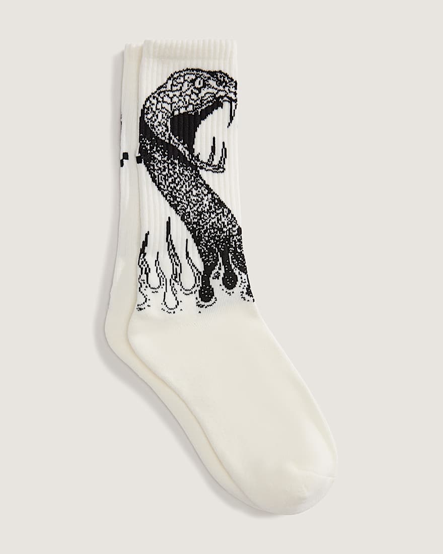 Skate Mike G Snake Flame Crew Socks (1 pair)