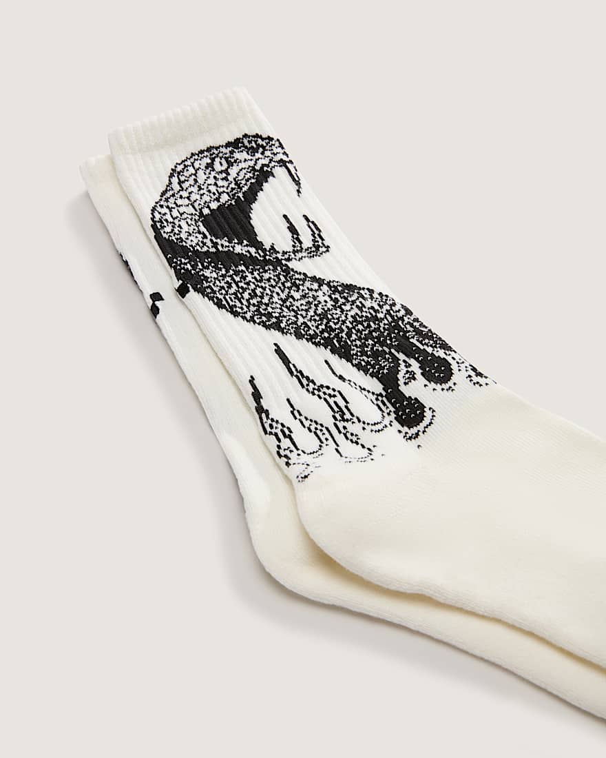 Skate Mike G Snake Flame Crew Socks (1 pair)