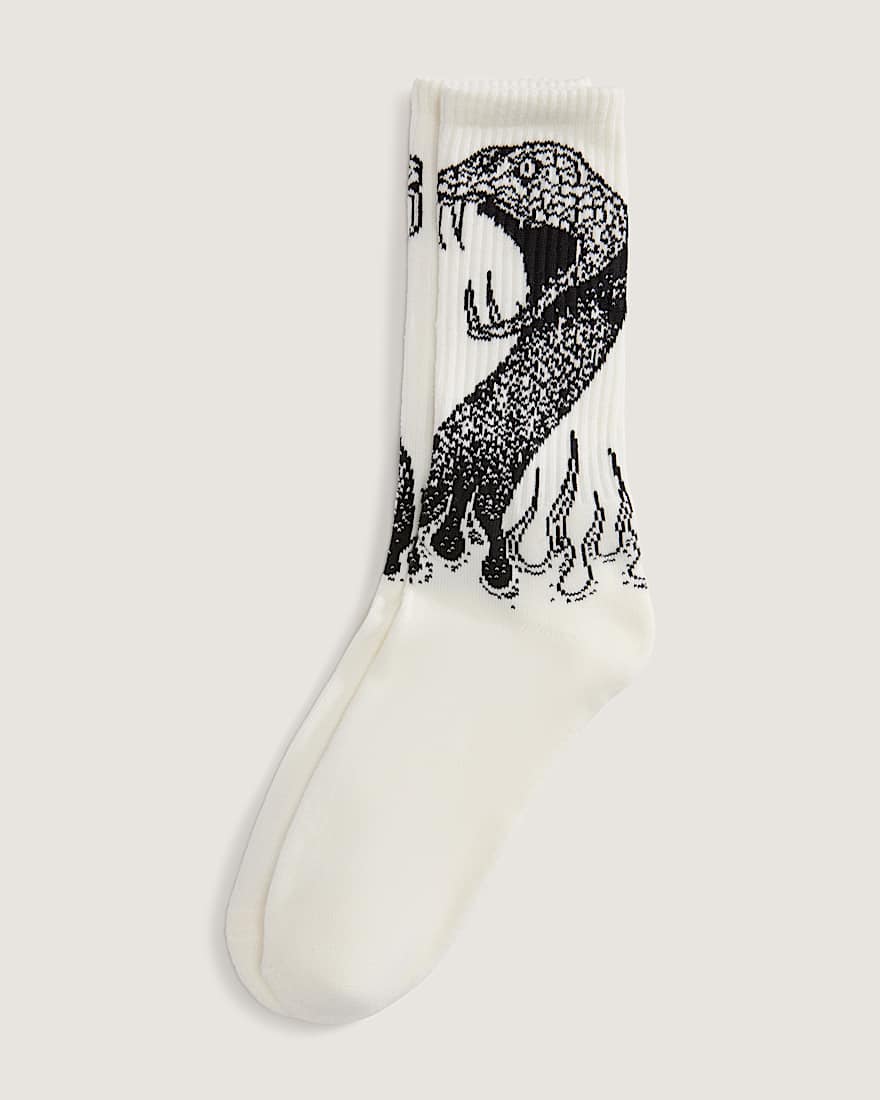 Skate Mike G Snake Flame Crew Socks (1 pair) - 1