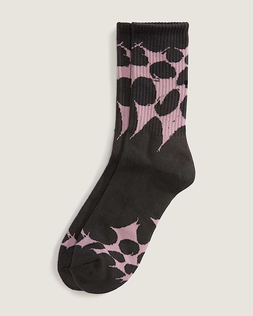 Skate Splatter Web Crew Socks (1 Pair) - 1