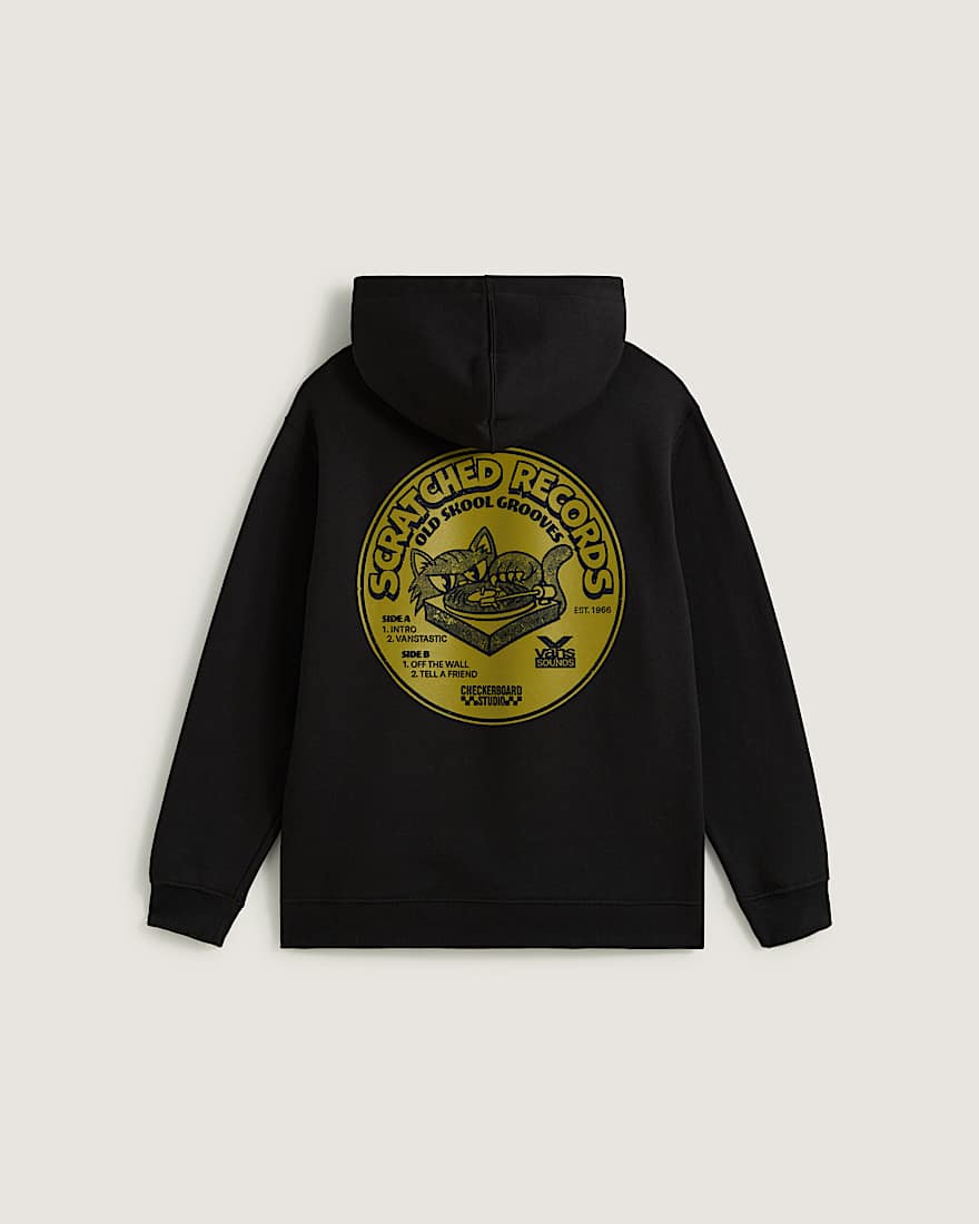 Kids Scratched Records Hoodie (8-14 years)