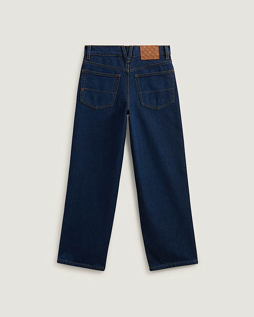 Pantalon Check-5 Loose Denim Enfant (8-14 ans)