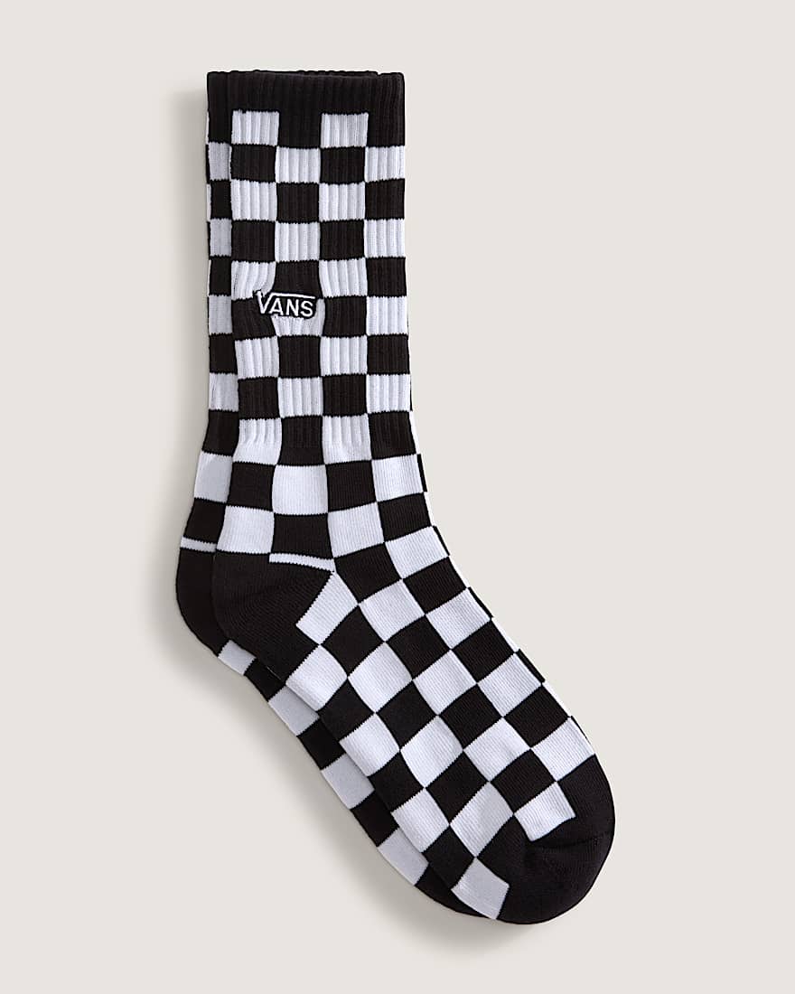 Meias Checkerboard Crew (1 par)