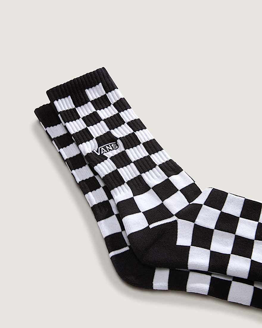 Meias Checkerboard Crew (1 par)