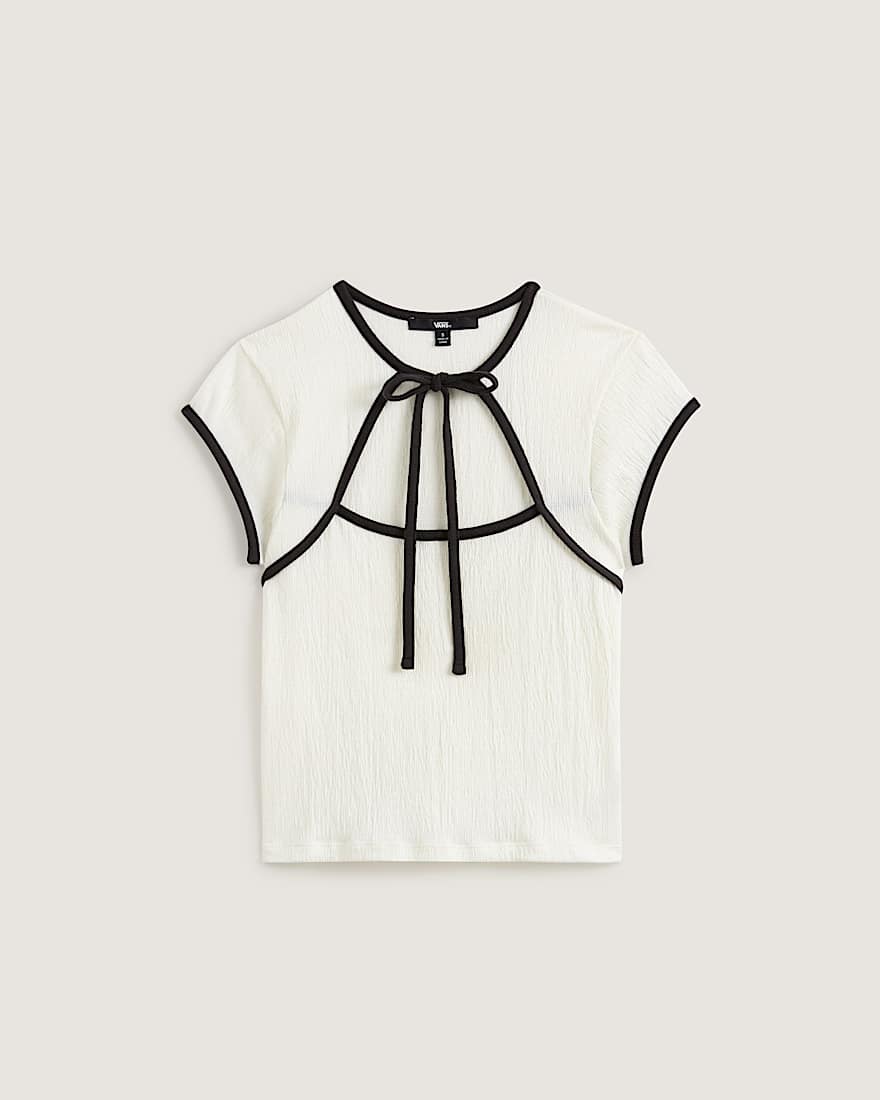 Kari Tie Neck Shirt - 1