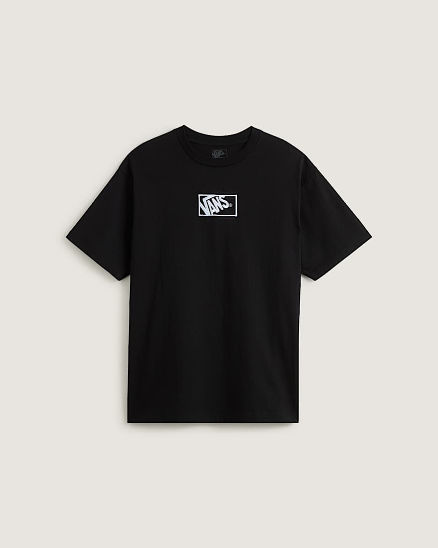 【おすすめアイテム】Vans Box Logo Black T-Shirt Blocked Box Loose T-Shirt in Black| Vans UK