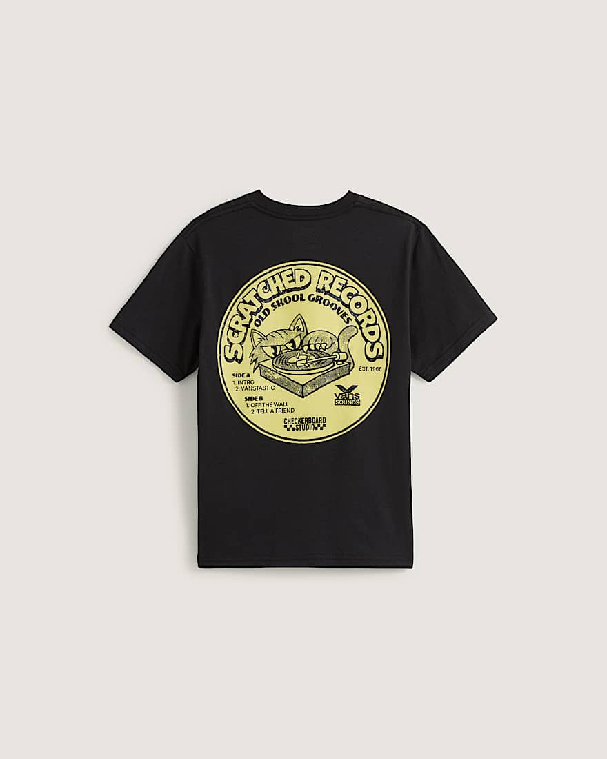 Kids Scratched Records T-Shirt (8-14 Years)