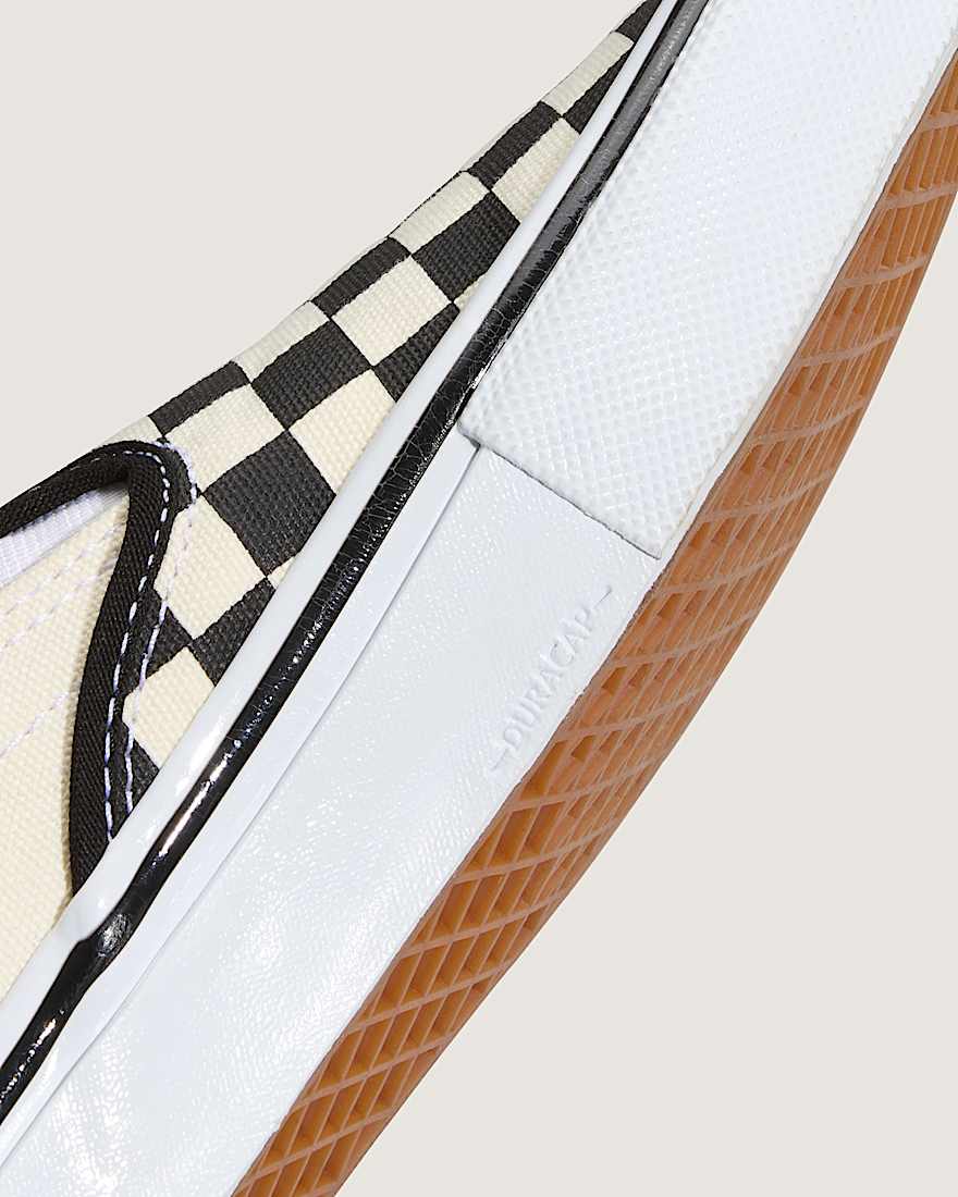 Skate Checkerboard Slip-On Shoes