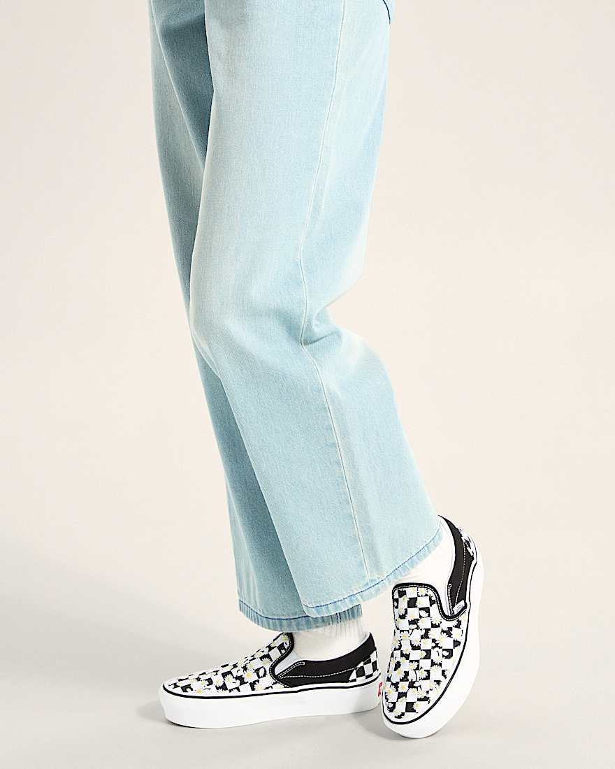 Classic Slip-On Platform Shoes