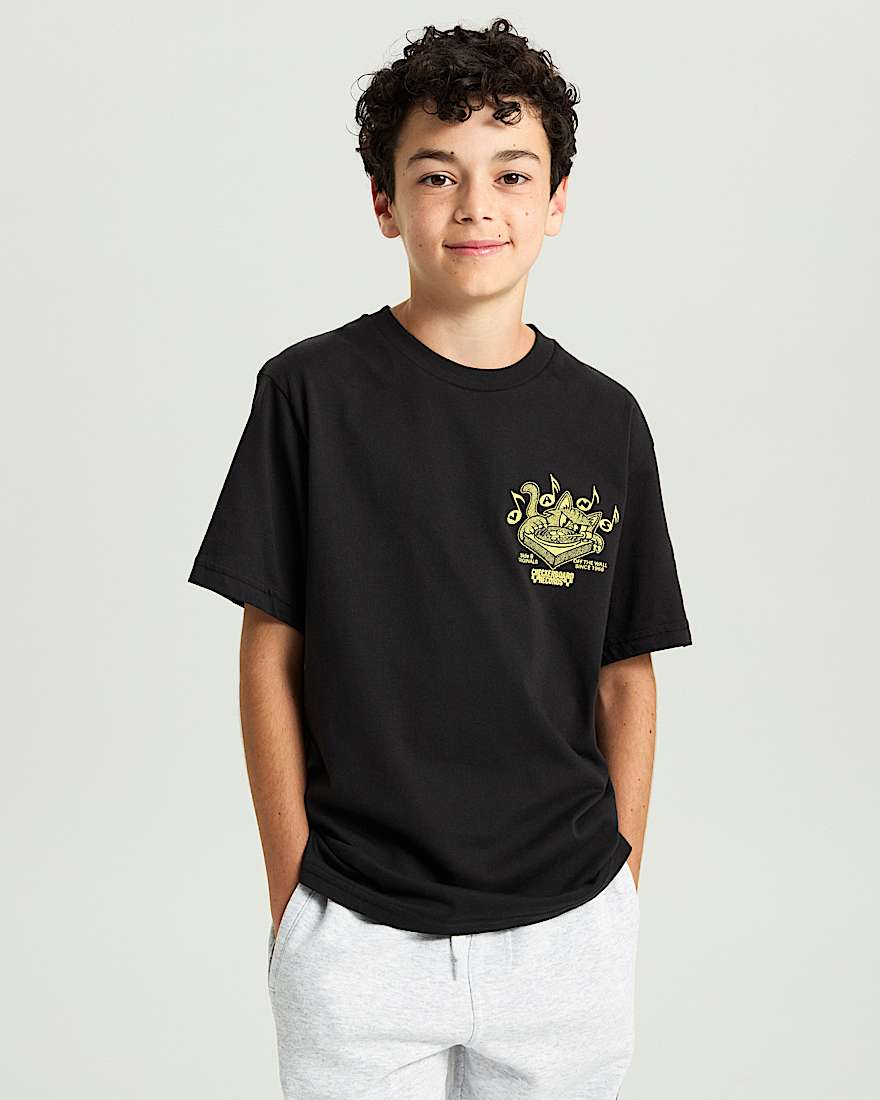 Kids Scratched Records T-Shirt (8-14 Years)
