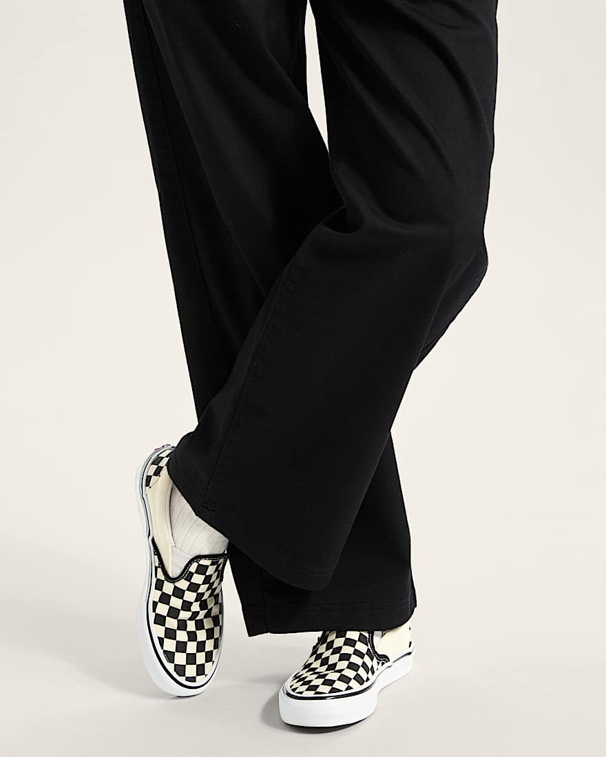 Skate Checkerboard Slip-On Shoes