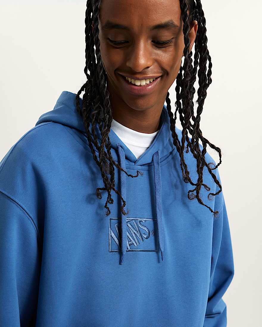 Blocked Box Pullover Hoodie