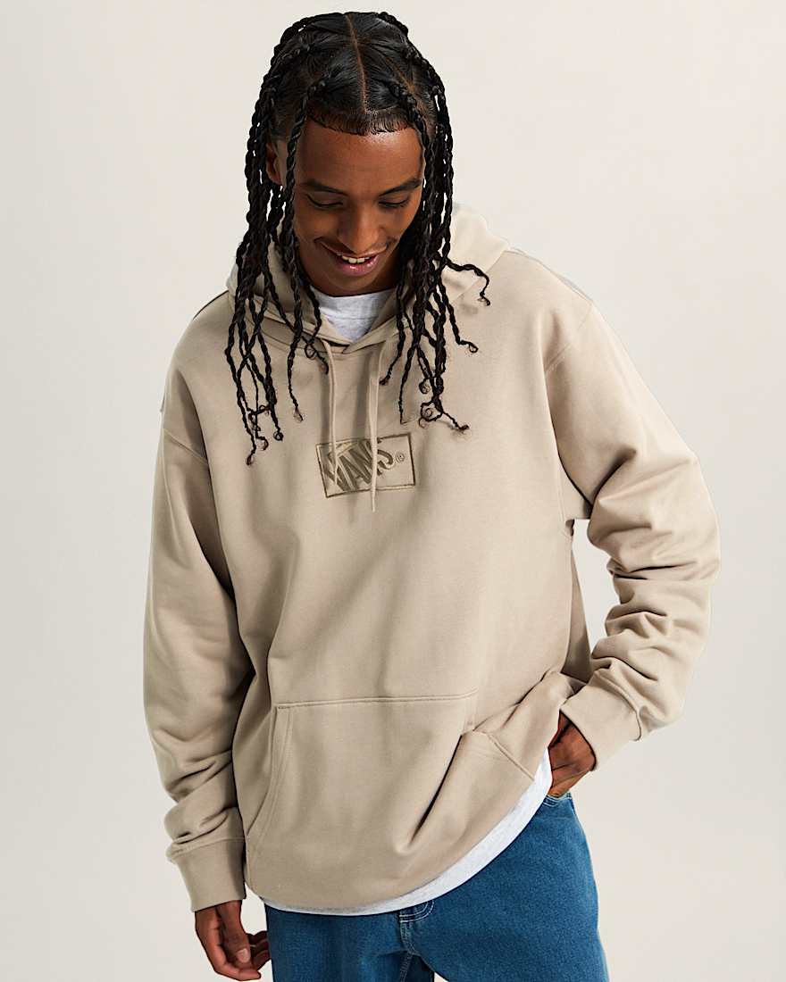 Blocked Box Pullover Hoodie