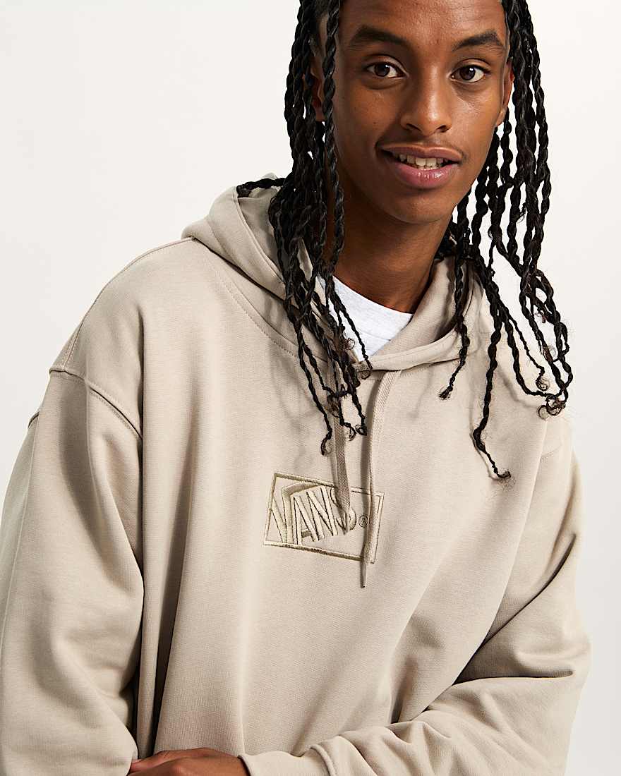 Blocked Box Pullover Hoodie