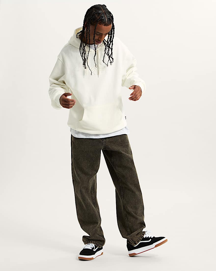 Blocked Box Pullover Hoodie