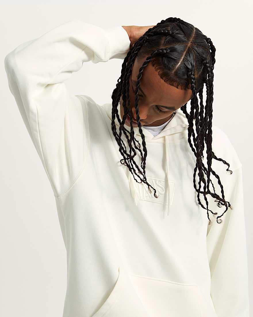 Blocked Box Pullover Hoodie