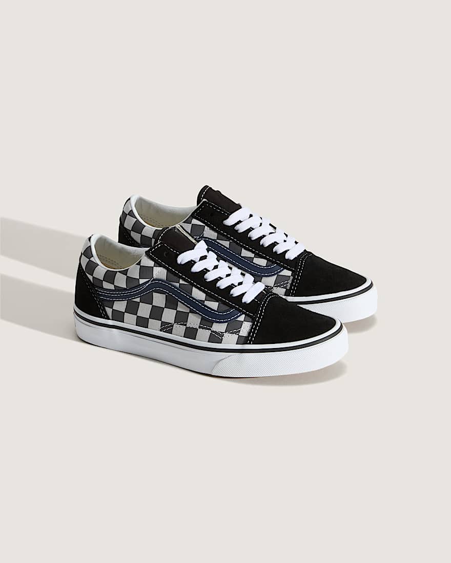 Old Skool Tonal Check Blue