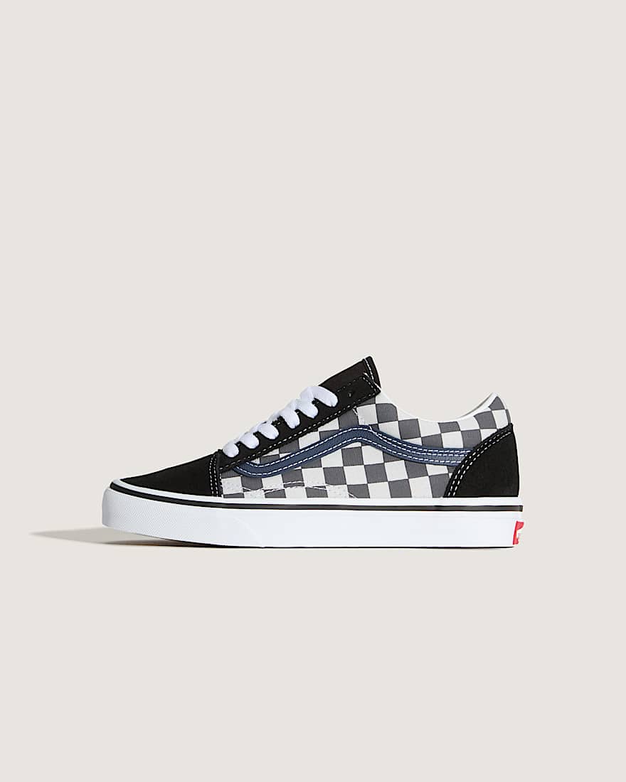 Old Skool Tonal Check Blue - 1