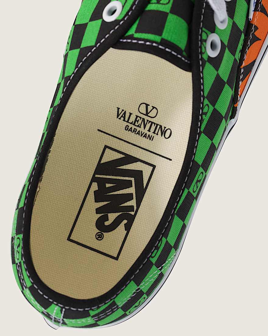 Valentino Garavani and Vans Authentic Checkerboard