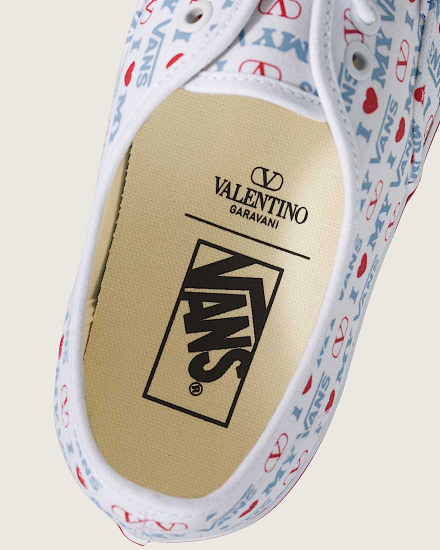 Valentino Garavani and Vans Authentic 