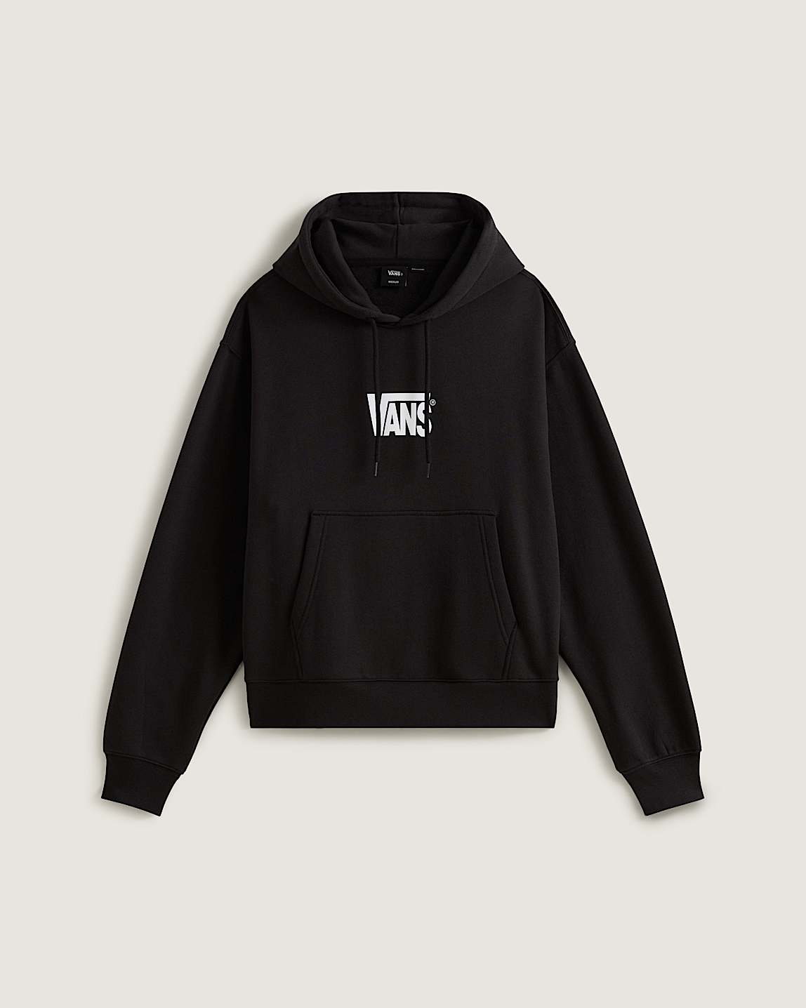World Tour Loose Zip Pullover Hoodie in Black| Vans SE