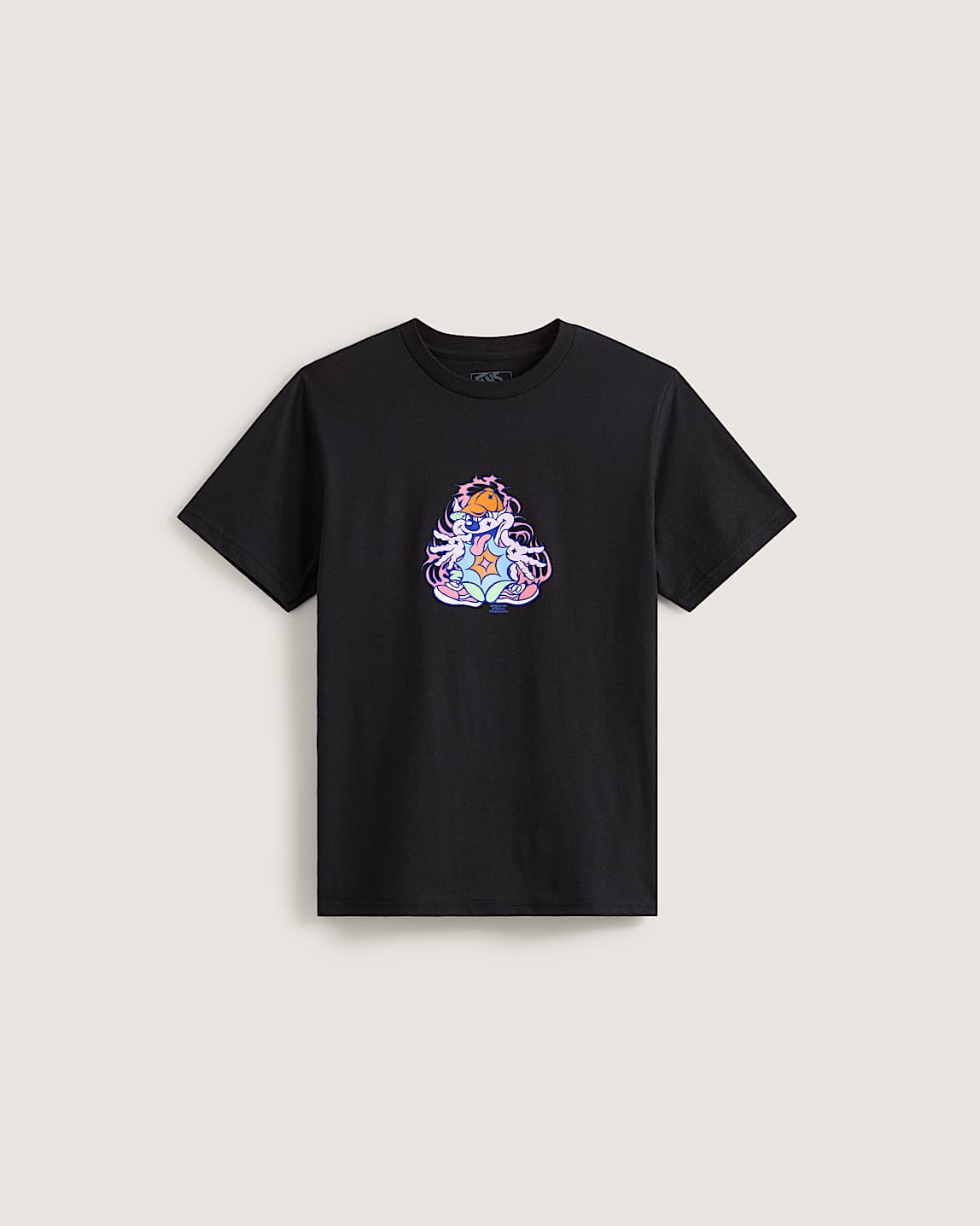 Kids Crestline T-Shirt (8-14 Years) in Black| Vans DK