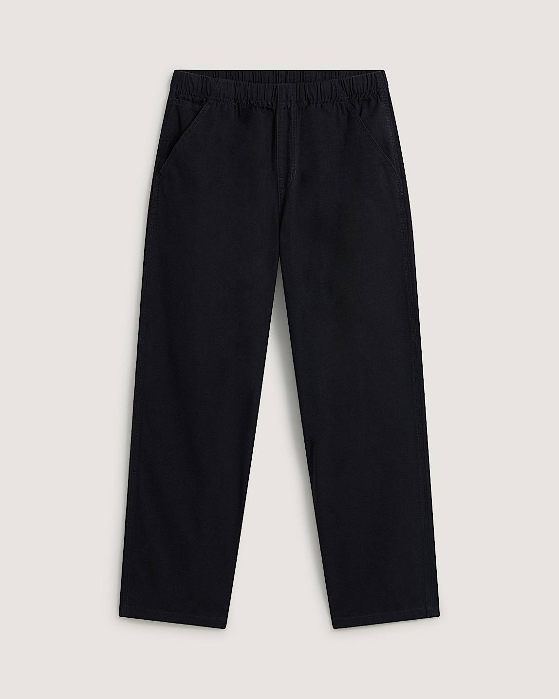 Authentic Chino Straight Trousers in Black| Vans DK