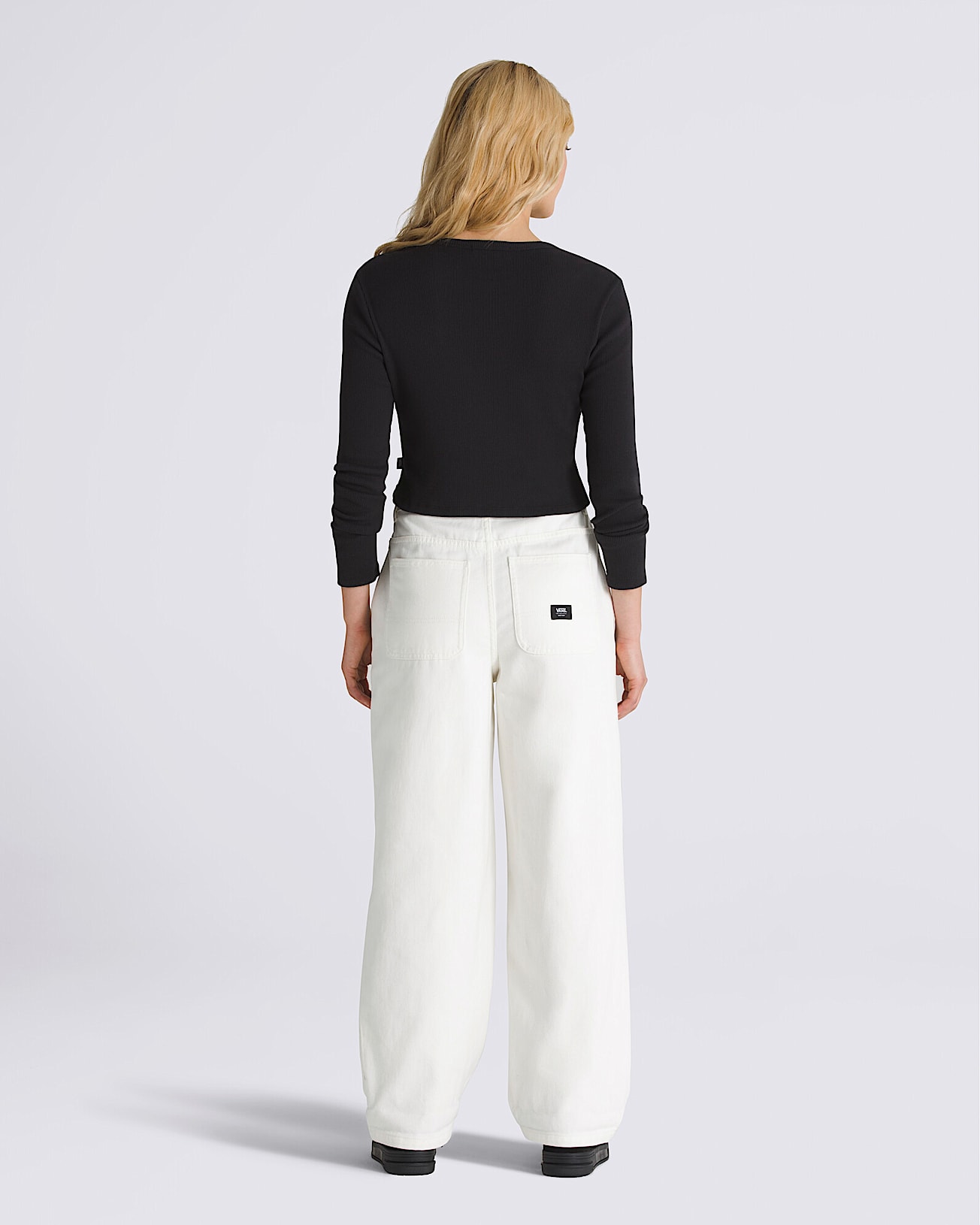 Curbside Broek VANS Wit ALT2