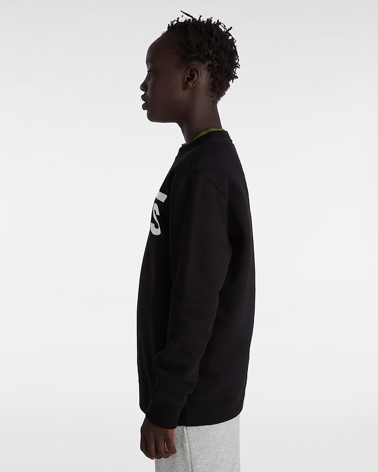 Sweatshirt Vans Classic II Crew Enfant 814 ans VANS Noir ALT9