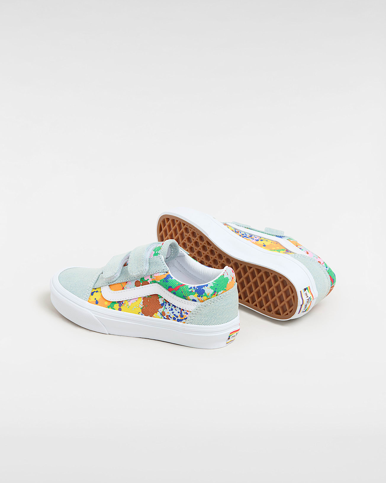 Together As Ourselves Kids Old Skool V Shoes 48 Years VANS Multicolour ALT2