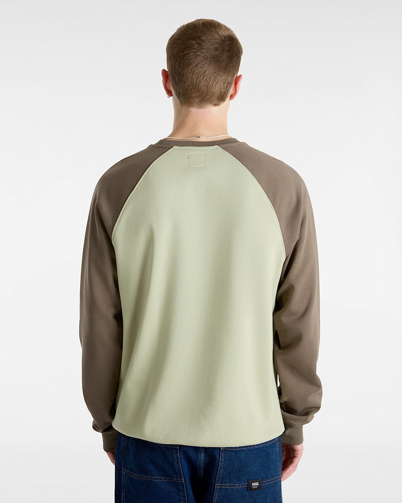 Core Basic Raglan TShirt VANS Green ALT3