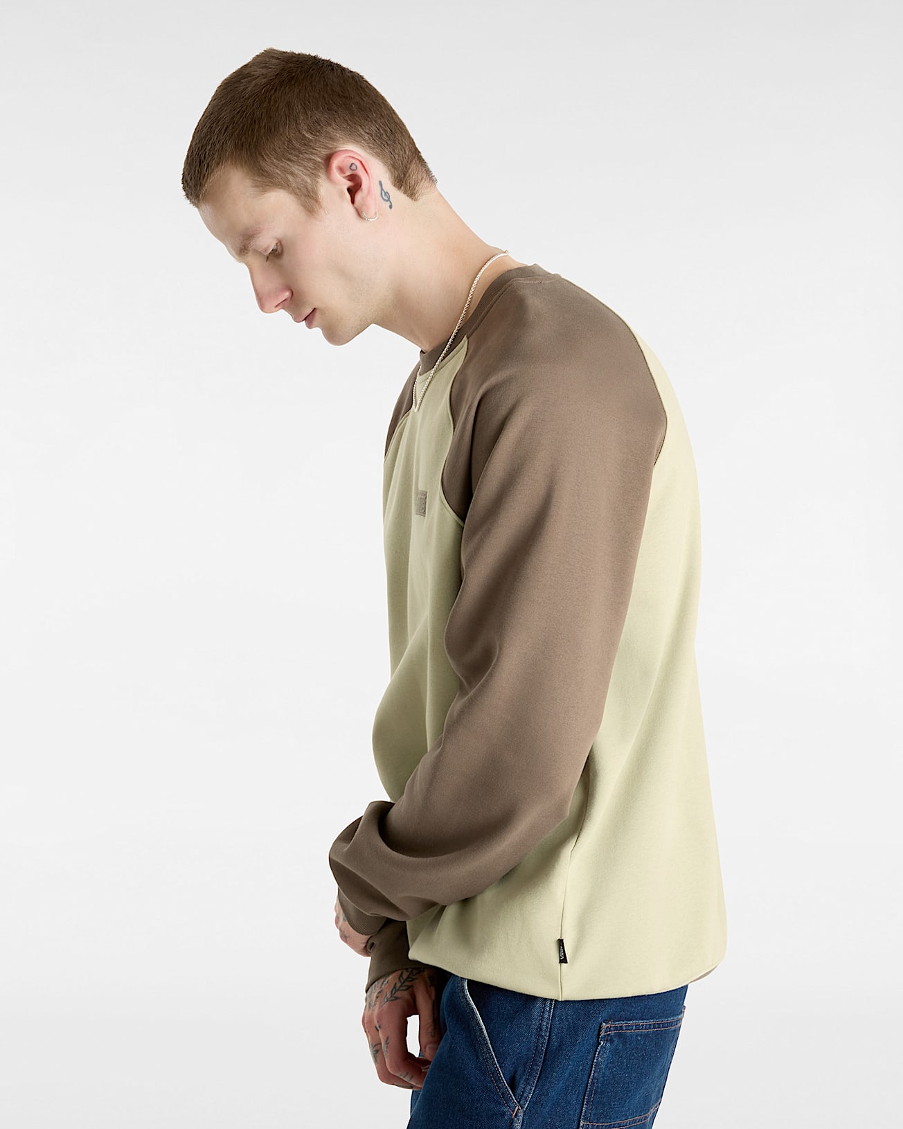 Core Basic Raglan TShirt VANS Green ALT4