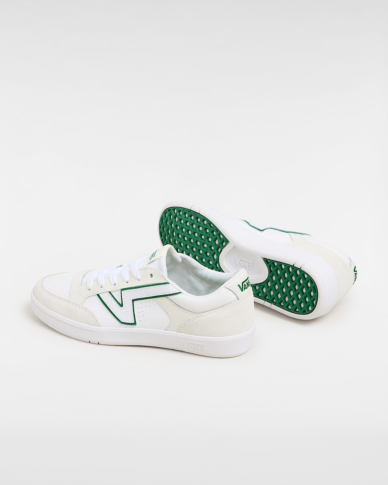 Chaussures Lowland ComfyCush VANS BlancVert ALT2