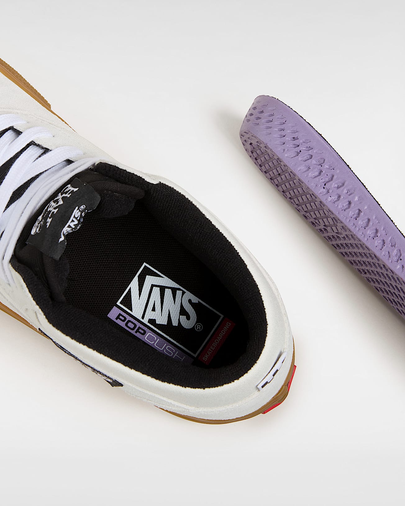 Chaussures Skate Half Cab VANS Blanc ALT6