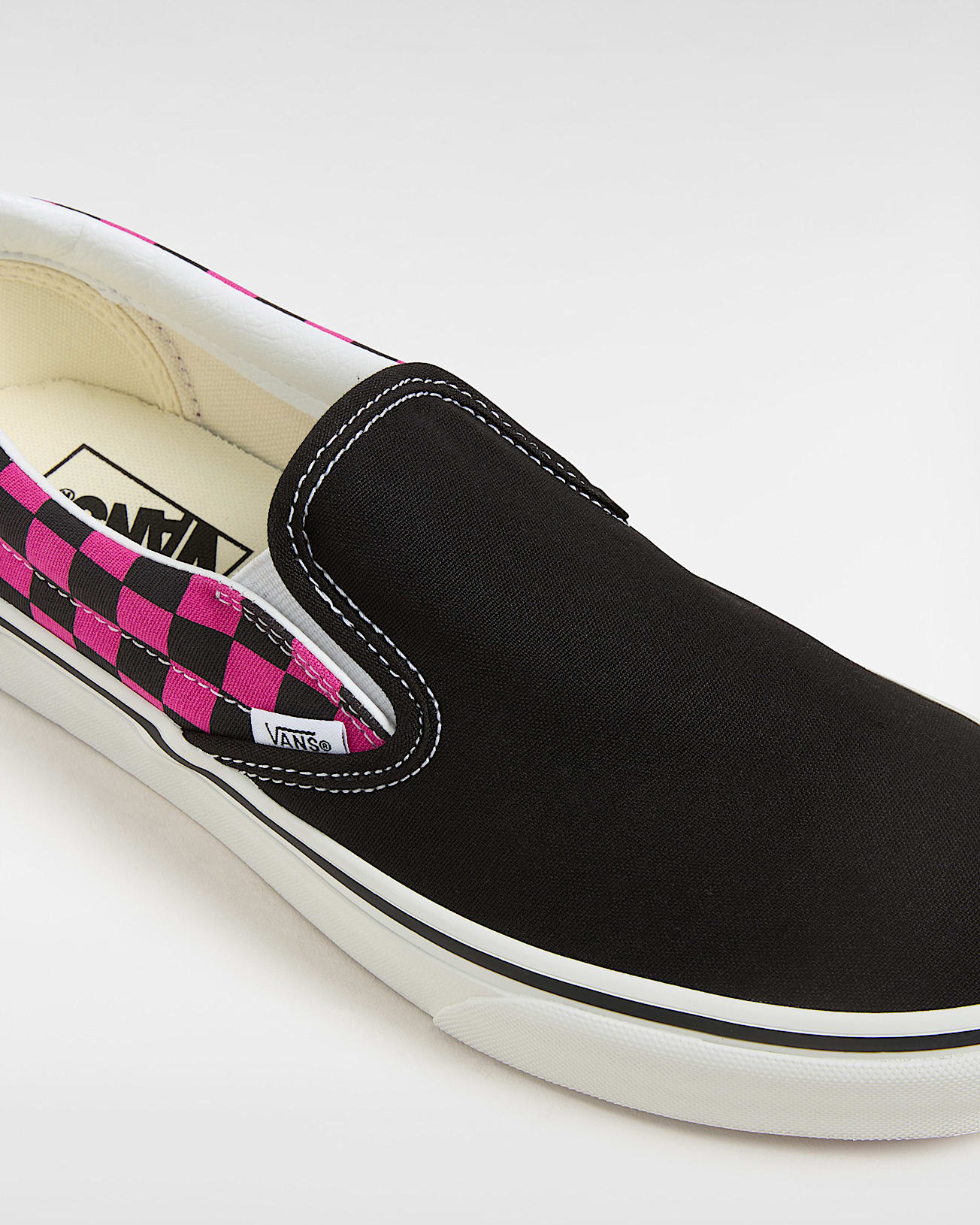 Chaussures Classic SlipOn VANS Rose ALT3