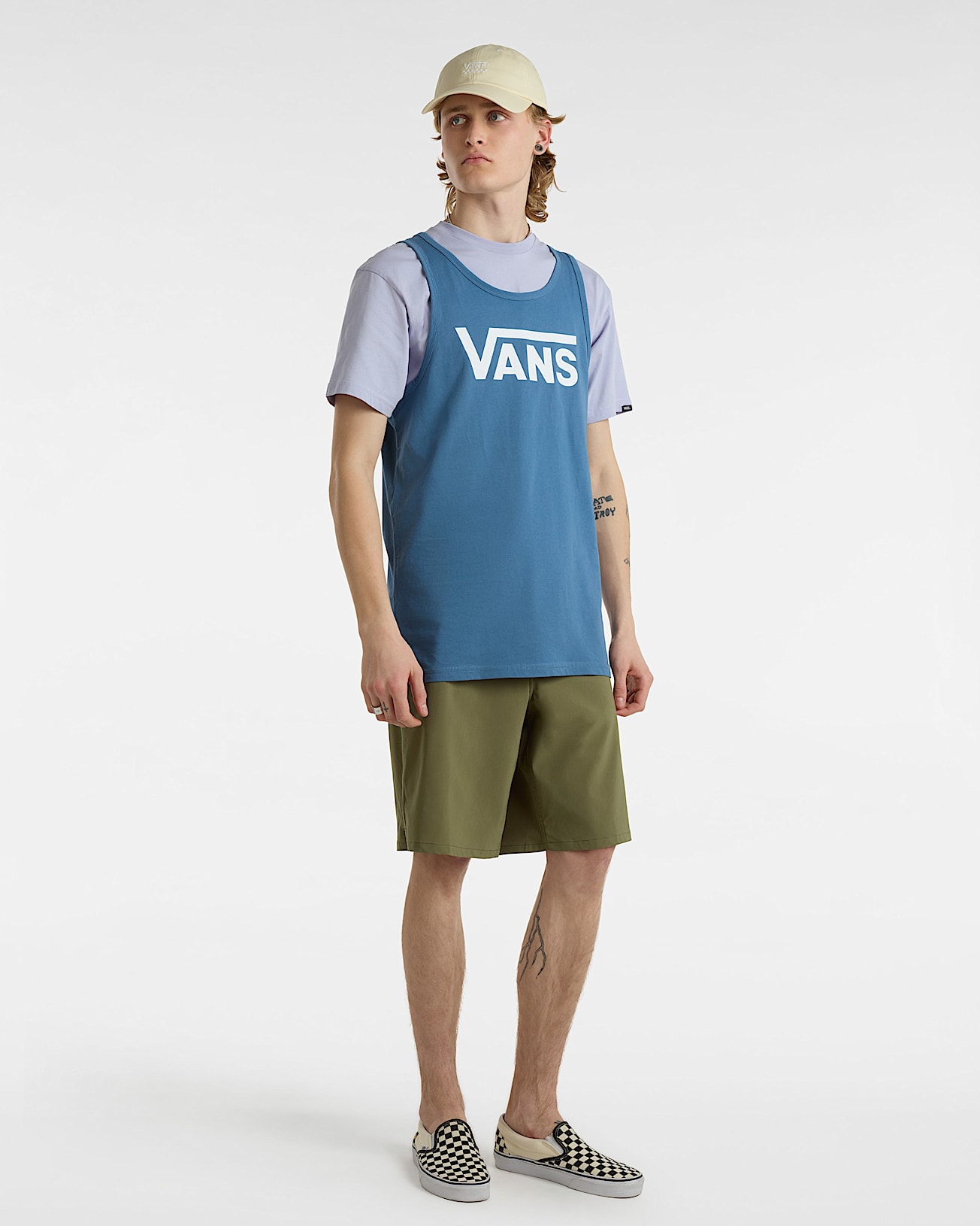 The Daily Solid Boardshorts VANS Green ALT5