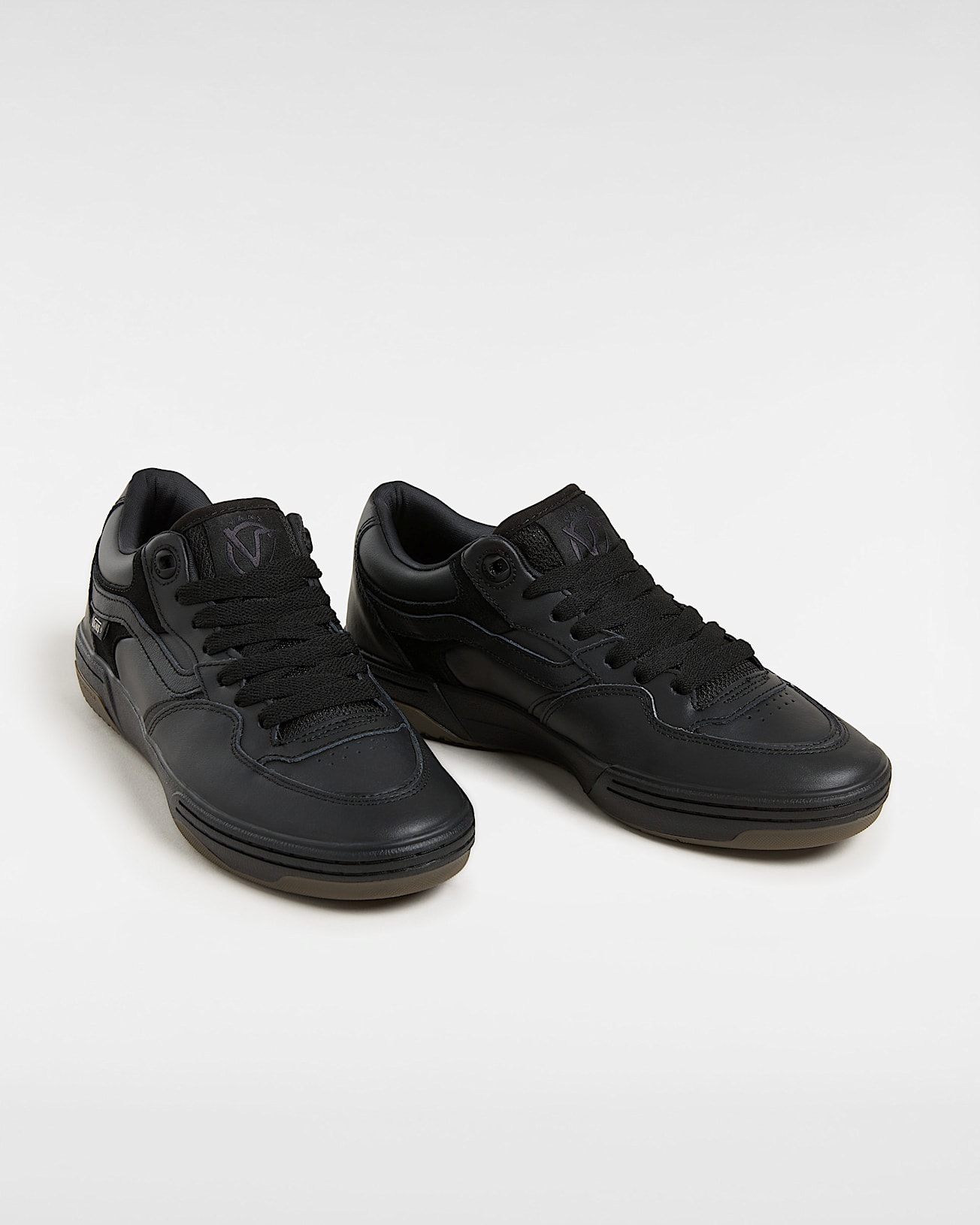 Chaussures en cuir Skate Rowan 20 VANS Noir ALT1